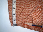 New Vintage Oranges Checkered Panhandle Slim Polyester Pants #1212 ZZ-79