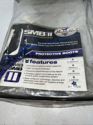 New Professionals Choice Black SMB II Protective Sport Boots XL #SMBII300 HH-3