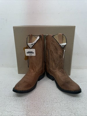 New Kids Brown Smoky Mountain Cowboy Boots. 3051 C 12.5 12 1/2. 23-8