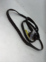 New JT INTERNATIONAL Brown Genuine Leather Braided English Reins #21-9422-7 Y-25