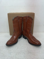 New Kids Brown Texas Brand Cowboy Boots. C 111 2 E E. 23-147