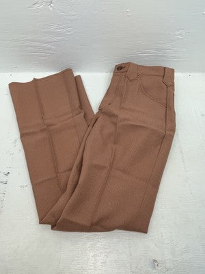 New Vintage Orange Lee Polyester Pants #2032628 OO-72