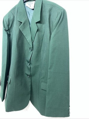 New Women’s Comfort Riders Green Hunt Meister Riding Coat 18 Long II-610