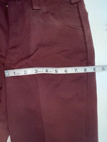 New Vintage Red Lee Polyester Pants #2004061 3A-77