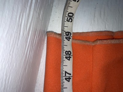 New Vintage Orange Panhandle Slim Polyester Pants NN-150