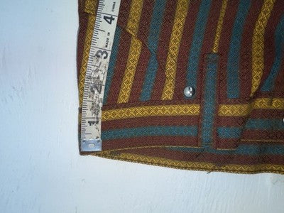 New Vintage Western Striped Prior Polyester Pants #1123 SS-69