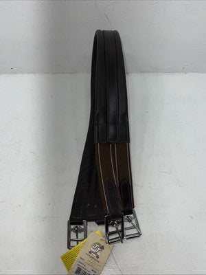 New Tough 1 Brown Anti-chafe Leather English Girth 48” #21-571-7-48 BB-27