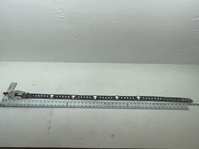 New Black Genuine Leather Blazin Roxx Bling Cross XL Belt #N3516806 NN-121