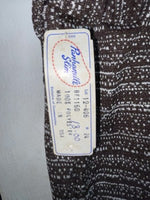 New Vintage Brown Speckled Panhandle Slim Polyester Pants #12406 XX-14