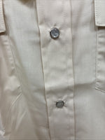 New Men’s H Bar C Tan Short Sleeve Pearl Snap 16.5 Large AA-111