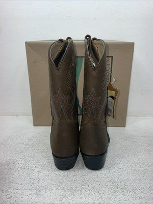 New Kids Brown Smoky Mountain Cowboy Boots. 3531 C 13.5 13 1/2. 23-68