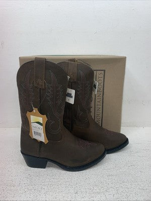 New Kids Brown Smoky Mountain Cowboy Boots. 3531 C 1 D. 23-104