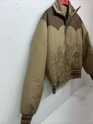 New Men’s Tempco Brown Large Puffer Jacket RR-31