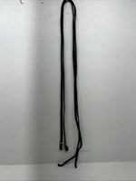 New Fabtron Black Nylon Split Reins 5/8” X 7” #NP40-5 Y-15