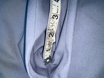 New Vintage Blue Ranch Polyester Pants #P1023 SS-27
