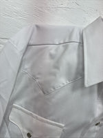 New Men’s Panhandle Slim White Long Sleeve Pearl Snap 16.5 Large CC-59