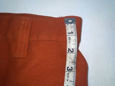 New Vintage Orange Lee Polyester Pants VV-25