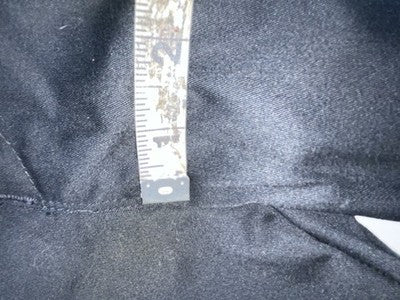 New Vintage Black Western Girl Polyester Pants #77 SS-70