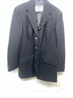 New Women’s Black Equestrian Long Riding Coat 16 WW-49