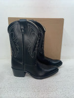 New Kids Black Bronco Cowboy Boots. C 1890 13 D. 23-36