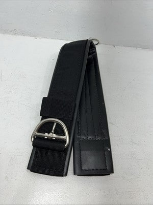 New ABetta Black Neoprene Western Cinch #310436 H-505