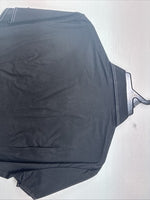 New Women’s Panhandle Slim Black Short Sleeve Pearl Snap Large GG-9