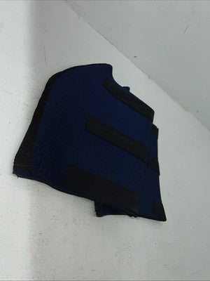 New Navy Blue Draft Horse Neoprene Hock Sweats Closure M-500
