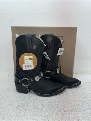 New Kids Black Smoky Mountain Cowboy Boots. 1083 C 13. 23-53
