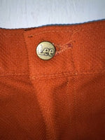 New Vintage Orange Lee Polyester Pants #2621128 3A-102