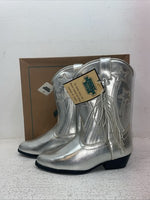New Kids Silver With Fringe Smoky Mountain Cowboy Boots. 1060 C 2. 23-126