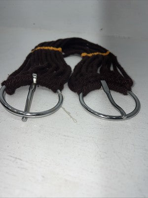 New Tough 1 Brown Yellow Mohair 28” Cinch Y-35
