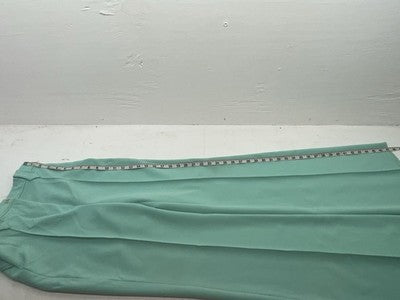New Vintage Teal Panhandle Slim Polyester Pants #301 VV-85