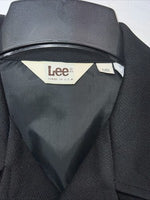 New Men’s Black Lee Button Up Long Sleeve Shirt M #4001 WW-47