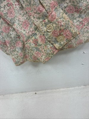 New Women’s Dickson Jenkins Floral Long Sleeve Button Up Size 36 YY-84