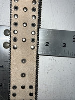 New Nocona Genuine Leather Zebra Bling Belt Medium #N1330999 W-13