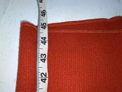 New Vintage Orange Panhandle Slim Polyester Pants #1215 ZZ-64