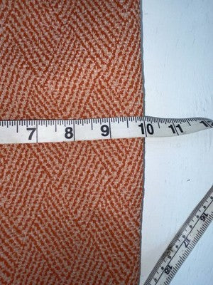 New Vintage Oranges Checkered Panhandle Slim Polyester Pants #1212 ZZ-79
