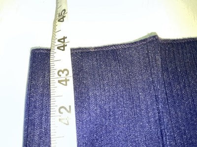 New Vintage Blue Panhandle Slim Polyester Pants ZZ-83
