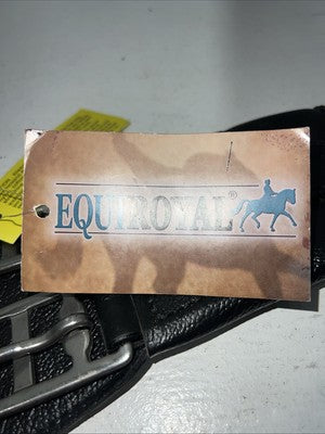 New EQUIROYAL Black 26” Dressage Girth #21-601-2 BB-10