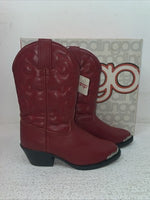 New Kids Red Dingo Cowboy Boots. C 2107 13. 23-38