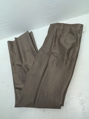New Vintage Brown Circle S Polyester Pants #CP5091 XX-84