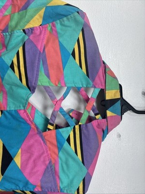 New Women’s Wrangler Multicolor Designed Button Up Medium TT-102