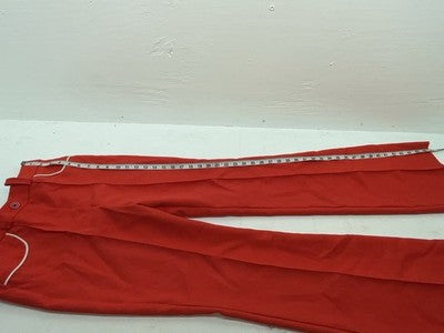 New Vintage Red Western Heritage Polyester Pants #995 ZZ-81