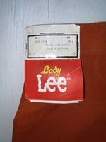 New Vintage Orange Lee Polyester Pants #2621128 3A-102