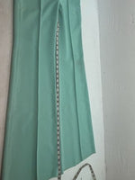 New Vintage Teal Panhandle Slim Polyester Pants #301 VV-85