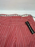 New Vintage Red Checkered Panhandle Slim Polyester Pants #8042 ZZ-70