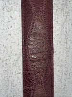 New Red Genuine Leather Nocona Stitched 36” Belt #1613099 Z-25