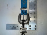 New Blue Genuine Leather Nocona Silver Bling XX Belt #N3431617 NN-135