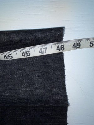 New Vintage Black Circle S Polyester Pants #CSP10 SS-1