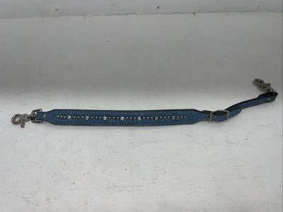 New Alamo Saddlery Blue Pearl Wither Strap #200JB LLL-35